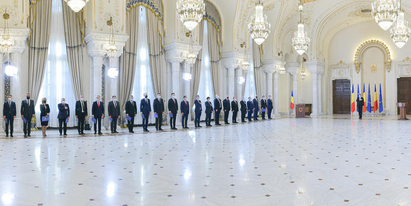 Guvernul Nicolae Ciuca, juramant la Cotroceni, Foto: Presidency.ro