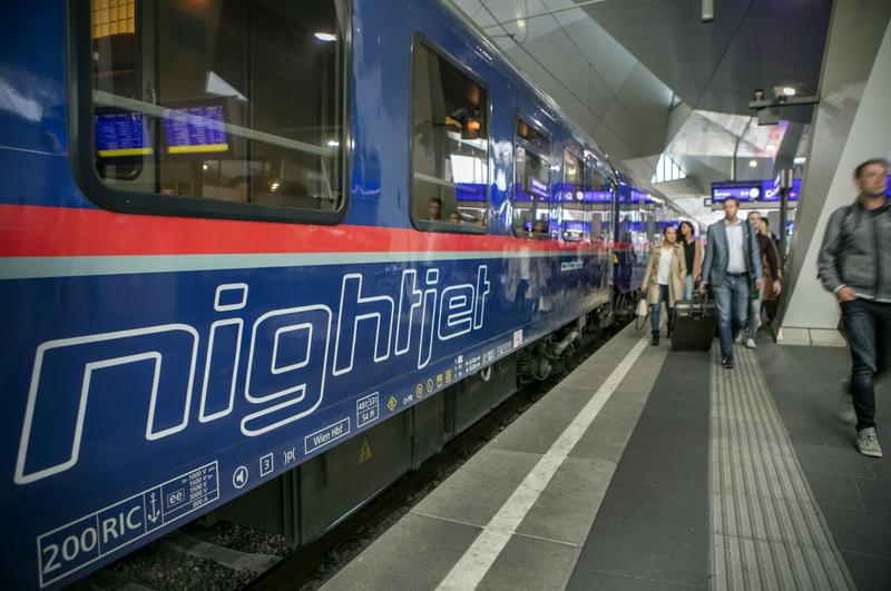 Tren de noapte austriac Nightjet, Foto: OBB