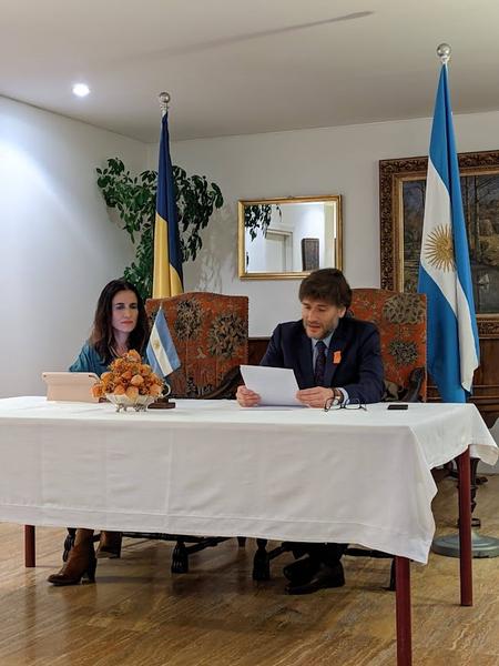 Sónia Dias Mendes y Carlos María Vallarino, Foto: Talia Delgado