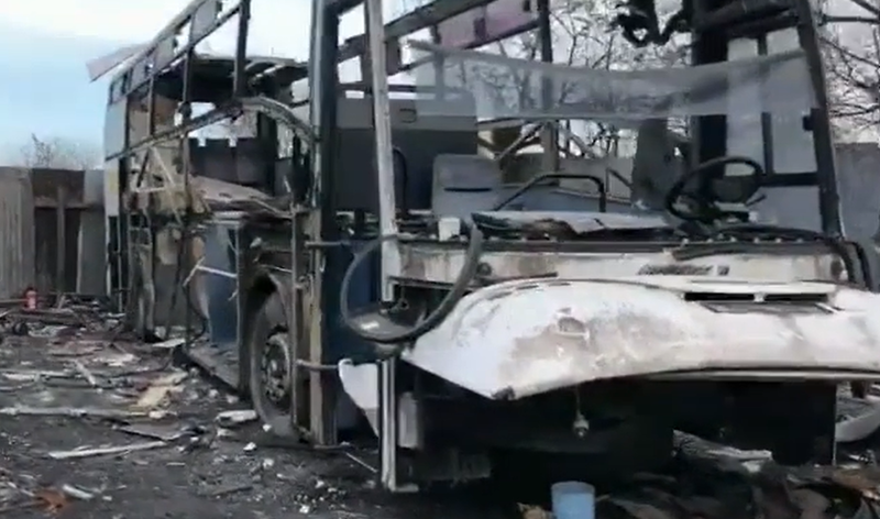 autocar dezmembrat, Foto: Captura video