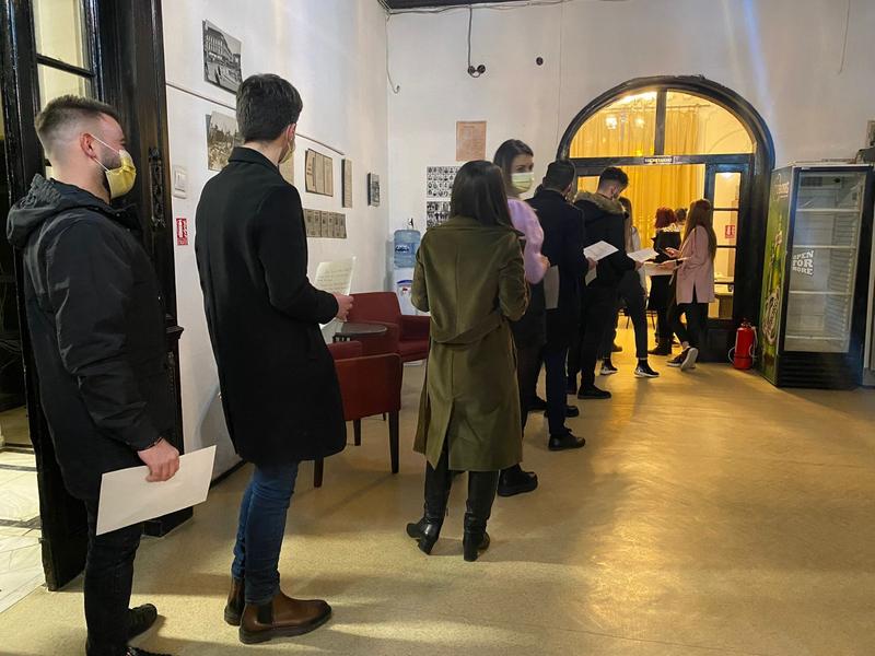 Coada la demisii la TNL sector 3, Foto: Hotnews