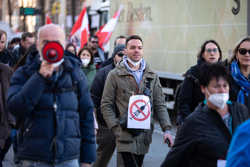 Proteste Viena, Foto: Profimedia Images