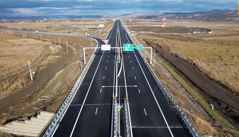 Autostrada A10 Sebes - Turda, gata de inaugurare, Foto: Captura YouTube