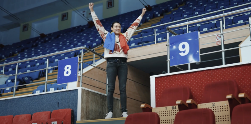 Cristina Neagu, vizită-surpriză la antrenamentul echipei naționale de handbal, Foto: Captura YouTube