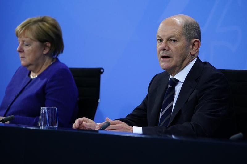 Olaf Scholz si Angela Merkel, Foto: Action Press / Shutterstock Editorial / Profimedia