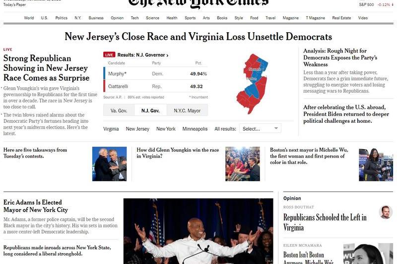 NYT, Foto: Captura nytimes.com
