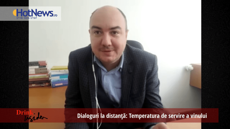 George Mitea - blogger şi pasionat de vin, Foto: Captura YouTube