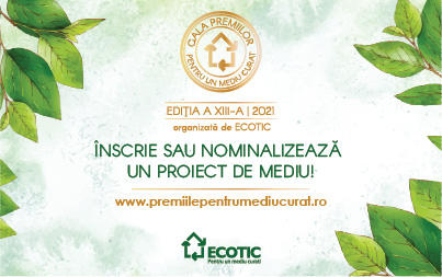 Înscrieți proiectele de mediu în Gala Premiilor pentru un Mediu Curat!, Foto: ecotic