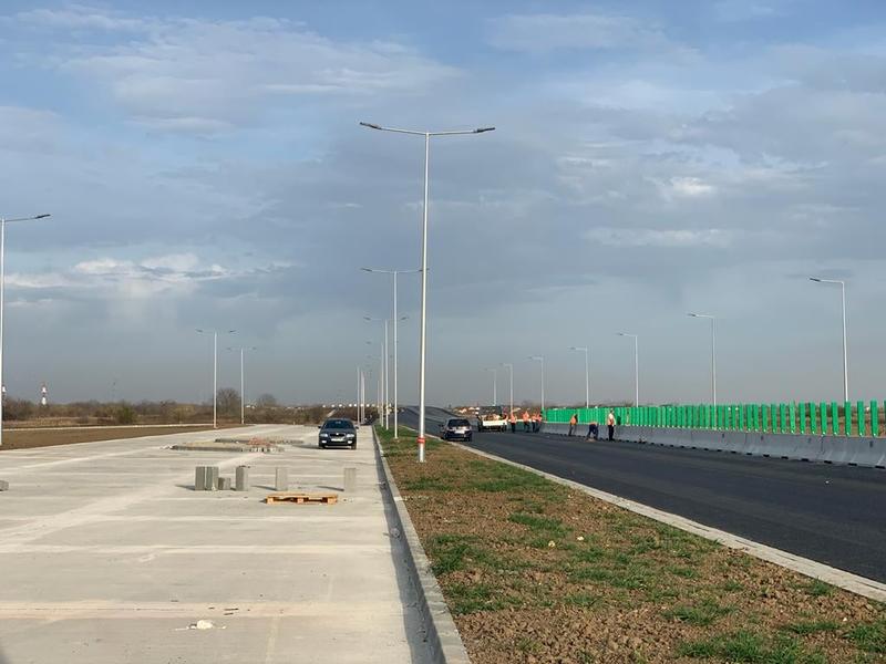 Centura Mihăilești înainte de finalizare, Foto: Ionel Scriosteanu / Facebook