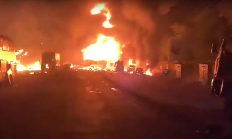 Explozie Freetown, Foto: Captura YouTube