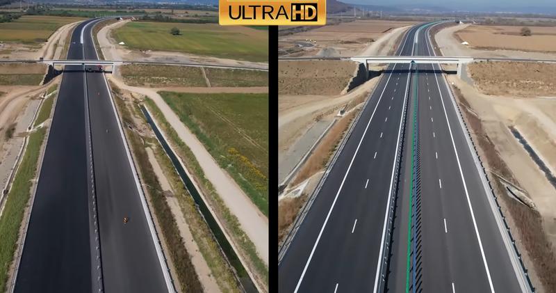 A10 Sebes - Turda Lotul 2 - comparatie lucrari, Foto: Captura YouTube