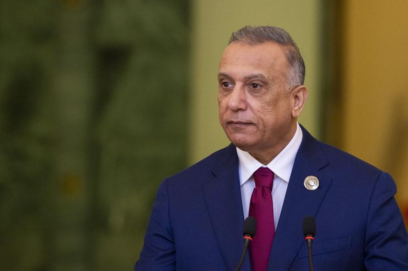 Premierul irakian Moustafa al-Kazimi, Foto: Blondet Eliot/ABACA / Abaca Press / Profimedia