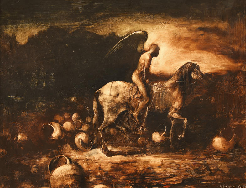 The Knight of Death - Adrian Ghenie, Foto: Artmark