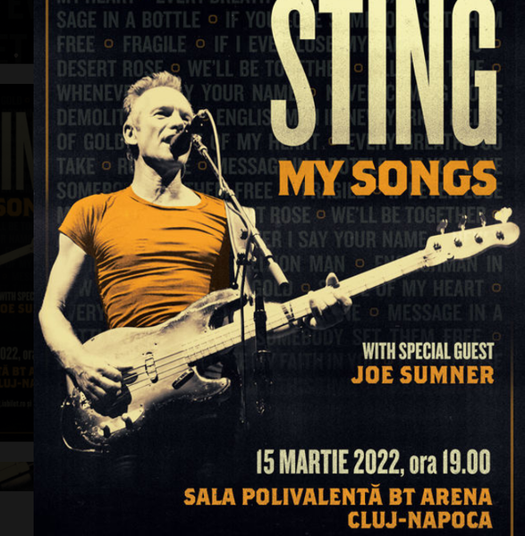 concert Sting My Songs, Foto: iabilet.ro