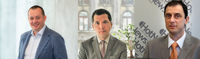 Bogdan Neacsu, Valentin Tataru și Laurian lungu, Foto: Hotnews