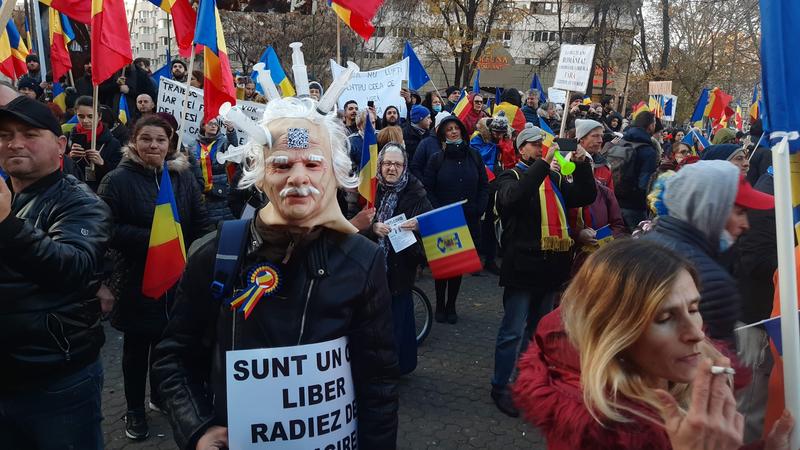 protest anti-Vaccin 1 decembrie, Foto: Hotnews