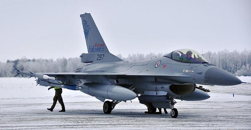 Avion F-16 al Norvegiei, Foto: RNoAF