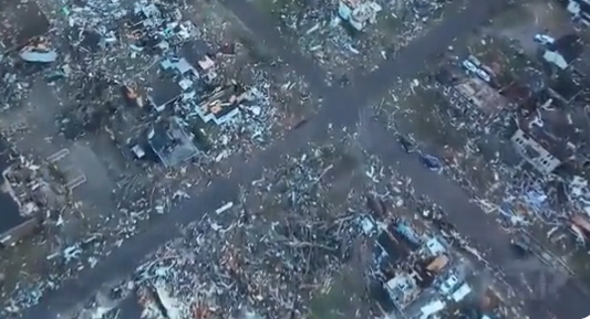 orase intregi par puse la pamant de tornade, Foto: Captura video