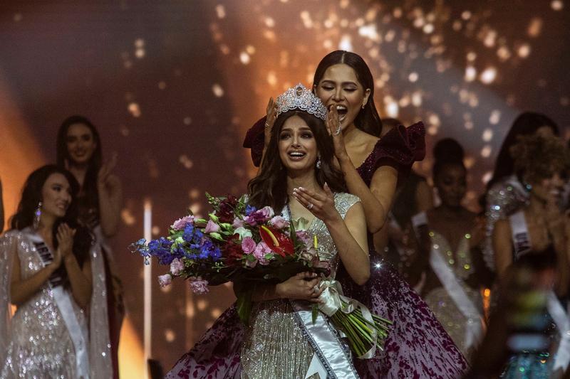 Harnaaz Sandhu este Miss Univers 2021, Foto: Heidi Levine / Sipa Press / Profimedia