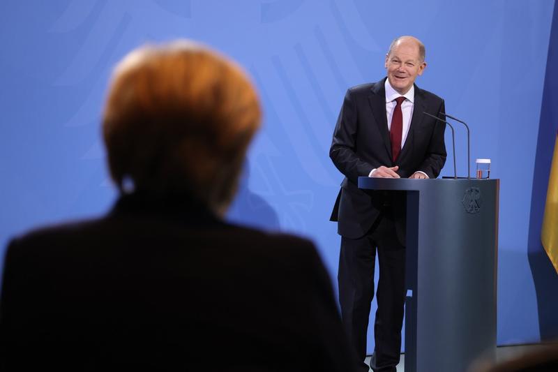 Olaf Scholz si Angela Merkel, Foto: Action Press / Shutterstock Editorial / Profimedia