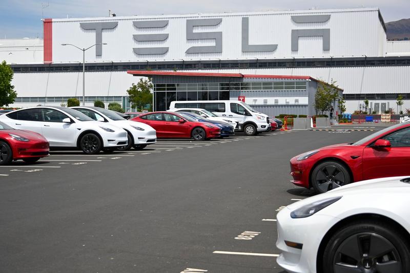 Fabrica Tesla din Fremont, Foto: Kirby Lee / Alamy / Profimedia Images