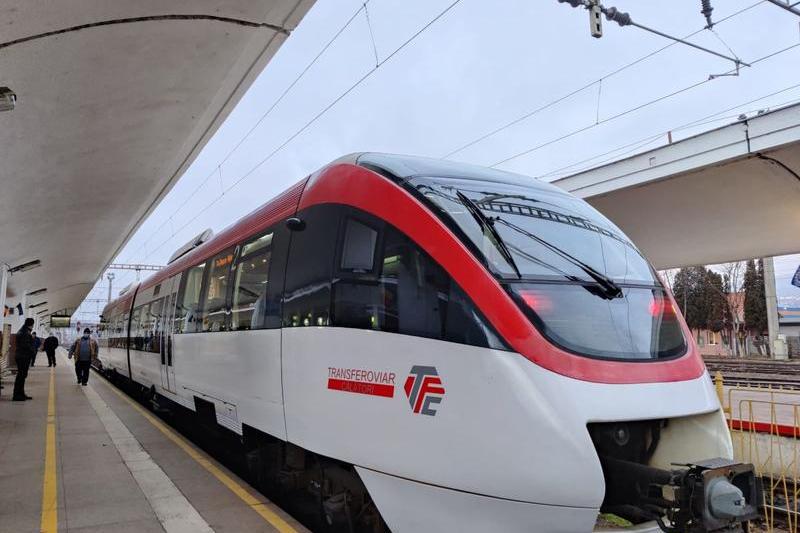 Tren Bombardier al TFC, Foto: Transferoviar