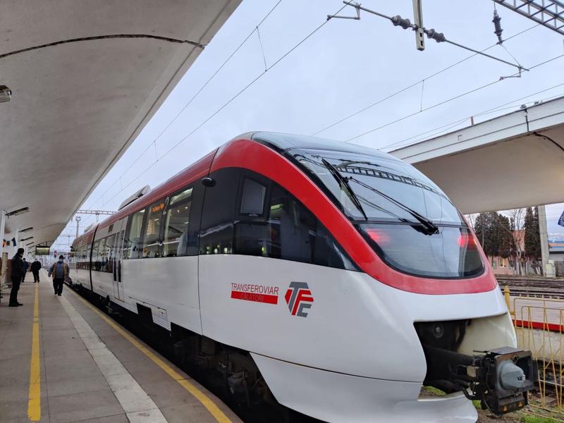 Tren Bombardier al TFC, Foto: Transferoviar