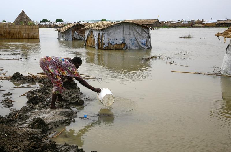 Inundatii in Sudanul de Sud, Foto: Ashraf Shazly / AFP / Profimedia Images