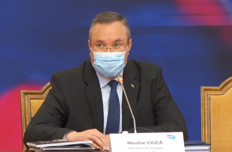 Nicolae Ciucă, Foto: Captura Guvern