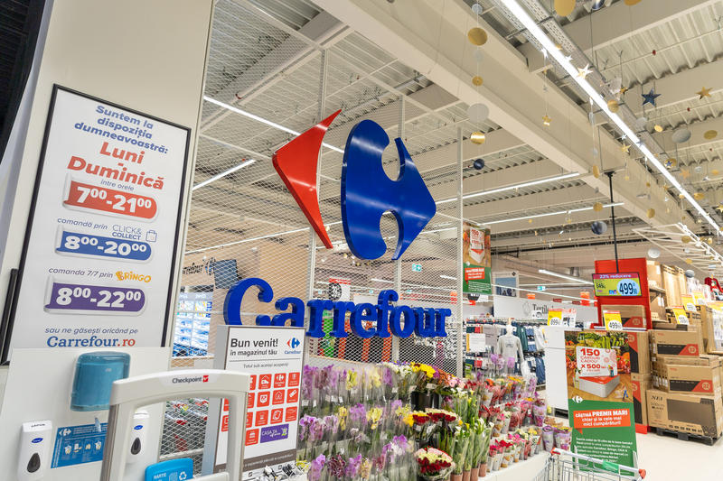 Supermarket Carrefour din România, Foto: Carrefour