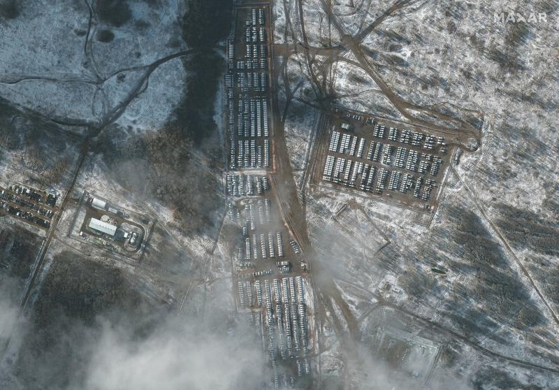 Cu soldatii masati langa granita Ucrainei, Rusia pune conditii Occidentului, Foto: EyePress via AFP / AFP / Profimedia