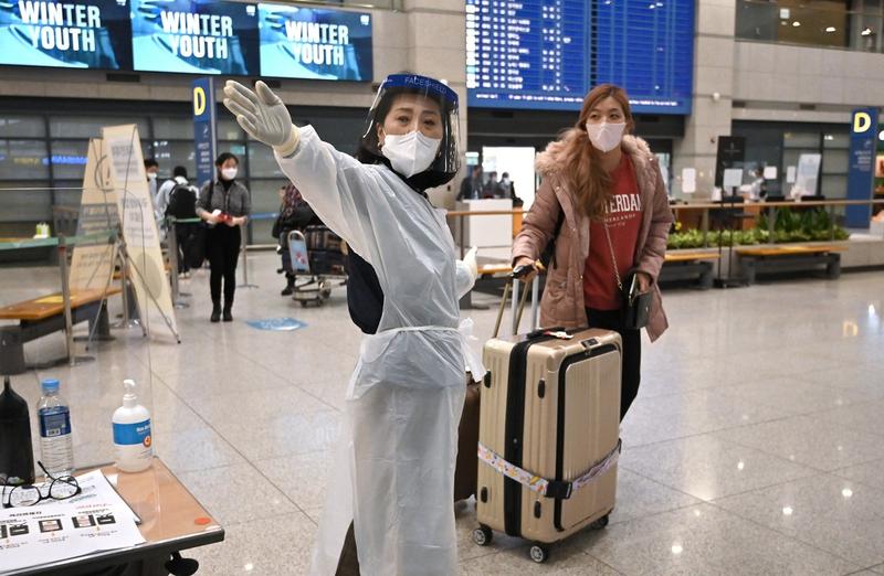 Aeroport in Coreea de Sud, Foto: Jung Yeon-je/ AFP / Profimedia Images
