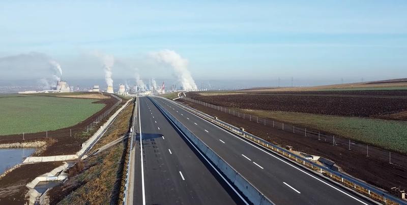 Autostrada Transilvania, drumul de legatura de langa Targu Mures, Foto: Captura YouTube