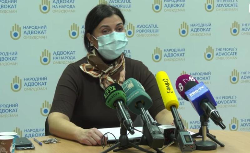 Avocatul Poporului din R Moldova, Natalia Moloşag, Foto: Captura