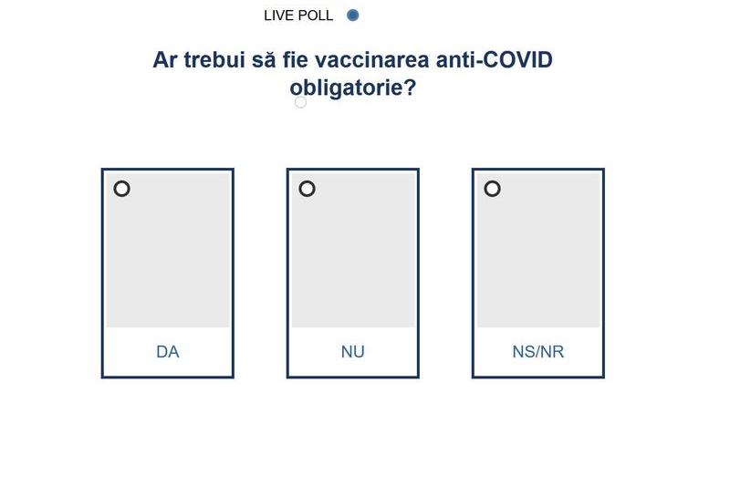 Sondaj vaccinare, Foto: Hotnews