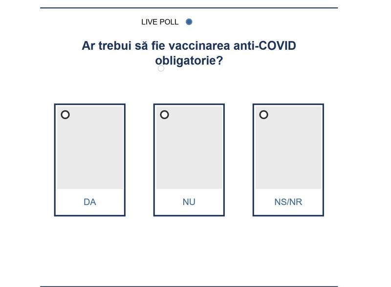 Sondaj vaccinare, Foto: Hotnews