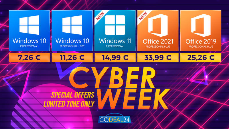 Cyber Monday 2021 la Godeal24, Foto: GoDeal24
