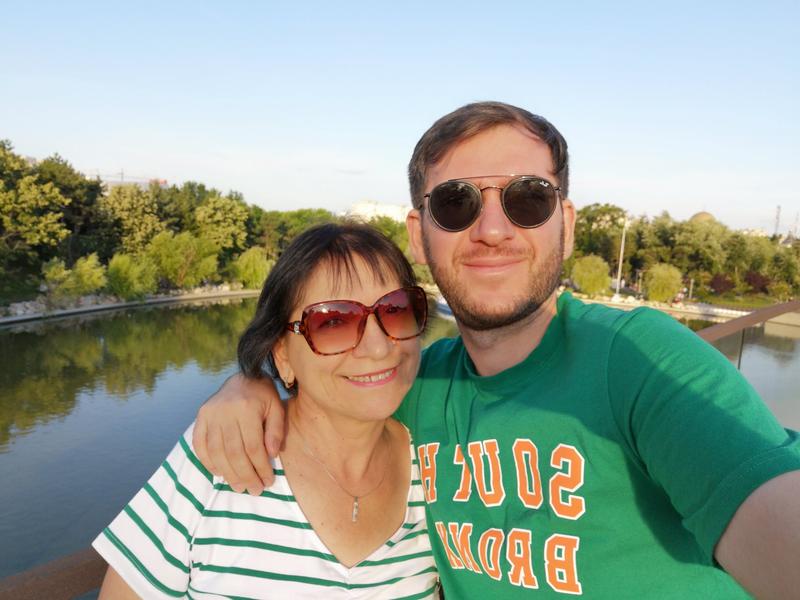 Nutica Balus si fiul sau, Dorian Ilie, Foto: Arhiva personala