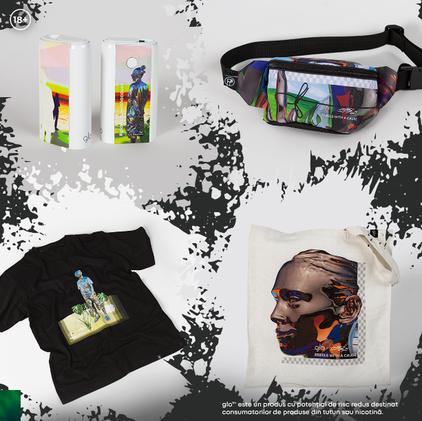 glo™ România a lansat colecția capsulă de streetwear inspirată de campania Eco Grafitti, Foto: glo
