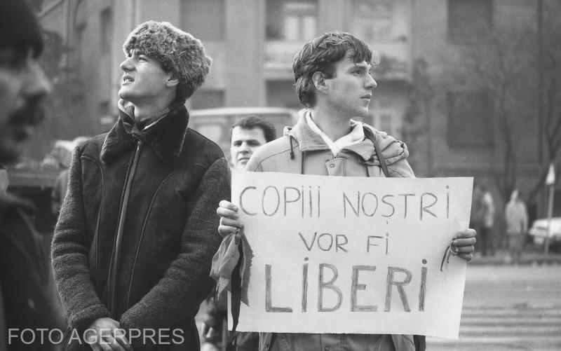 Revolutia 1989, Bucuresti, Foto: AGERPRES