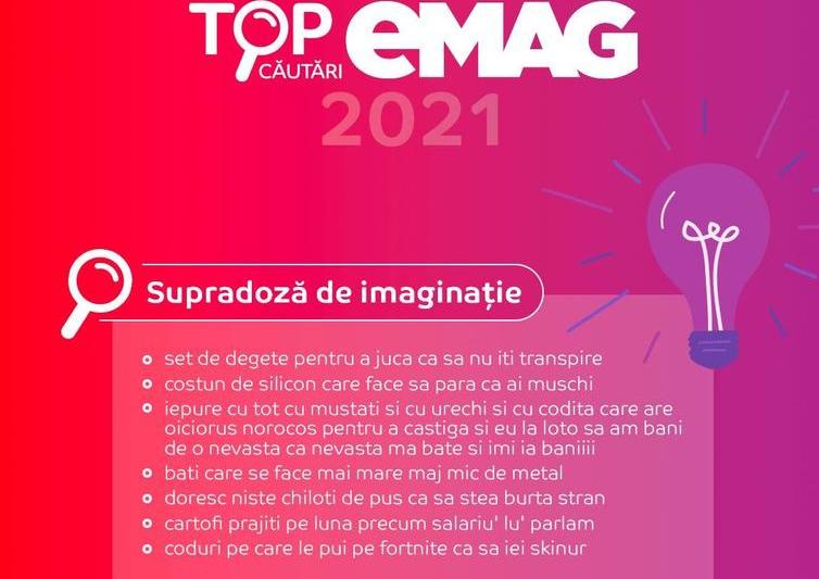 Top cautari amuzante pe eMAG in 2021, Foto: eMAG