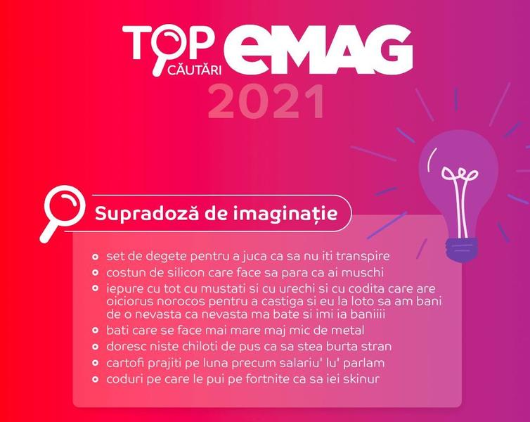 Top cautari amuzante pe eMAG in 2021, Foto: eMAG