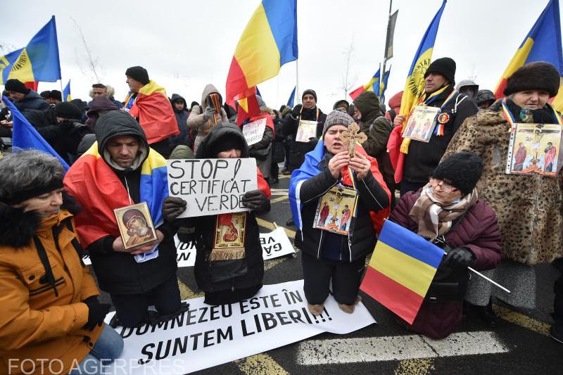 Protest AUR la Parlament 8, Foto: AGERPRES