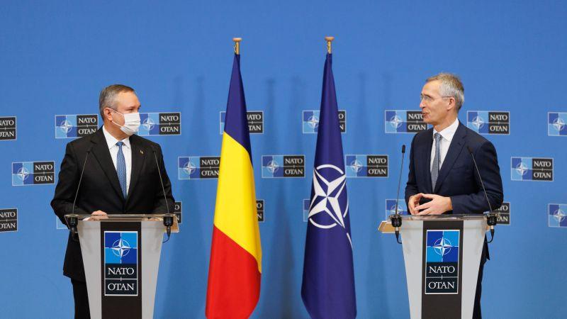 Intalnire Nicoale Ciuca-jens Stoltenberg, Foto: Hotnews