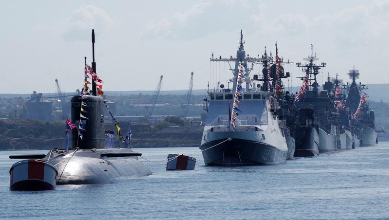 Nave de lupta rusesti la Sevastopol, Foto: Vasiliy Batanov / Sputnik / Profimedia Images