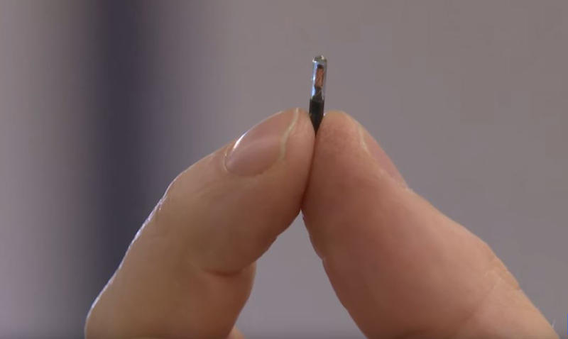 Microcipul dezvoltat de Dsruptive Subdermals, Foto: Captura YouTube