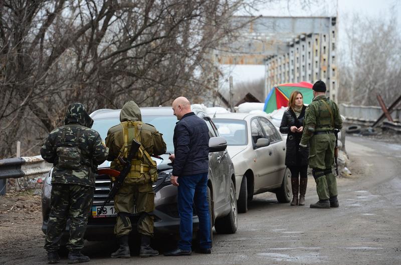 Separatisti pro-rusi in Donbas, Foto: John MacDougall / AFP / Profimedia Images