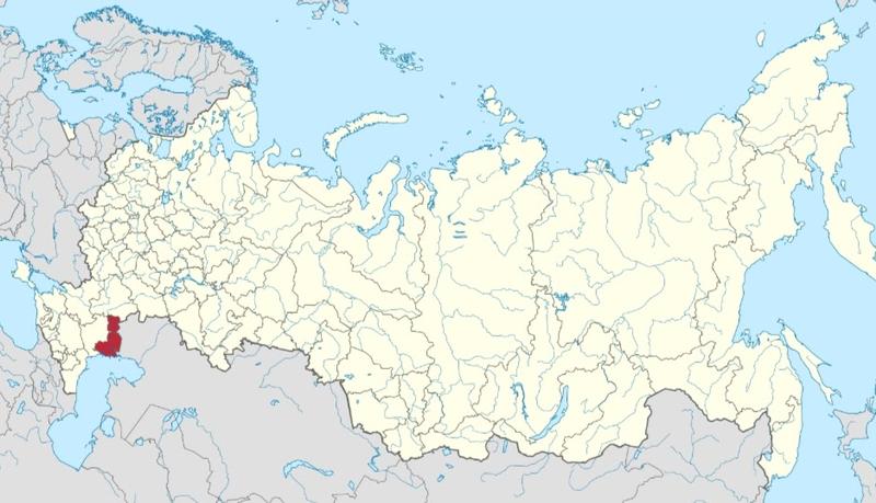 Orasul Astrahan, harta (captura de ecran), Foto: Hotnews