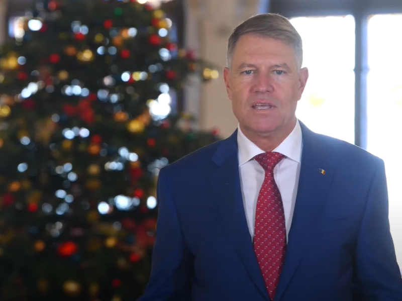 Klaus Iohannis, Foto: Captura video