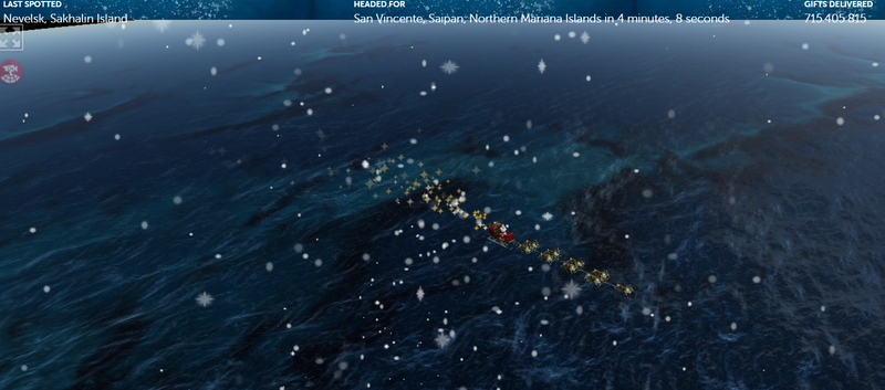 Mos Craciun si-a inceput zborul catre copii, Foto: Captura